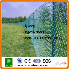 ISO9001powder coated chain linked fencing